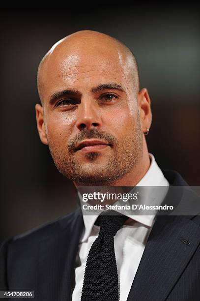 Marco D'Amore attends 'Perez' Premiere during the 71st Venice Film Festiva on September 5, 2014 in Venice, Italy.