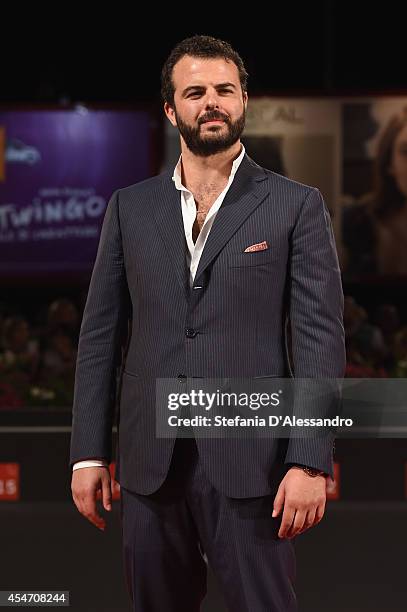 Edoardo De Angelis attends 'Perez' Premiere during the 71st Venice Film Festiva on September 5, 2014 in Venice, Italy.