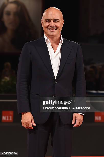 Luca Zingaretti attends 'Perez' Premiere during the 71st Venice Film Festiva on September 5, 2014 in Venice, Italy.