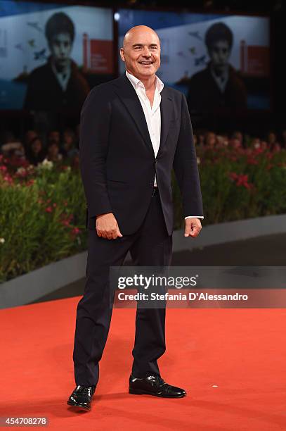 Luca Zingaretti attends 'Perez' Premiere during the 71st Venice Film Festiva on September 5, 2014 in Venice, Italy.