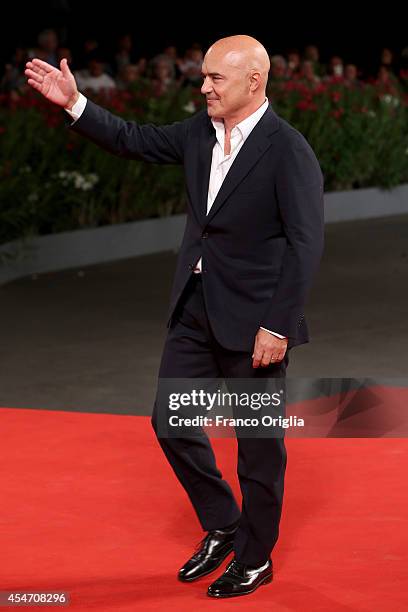 Luca Zingaretti attends 'Perez' Premiere during the 71st Venice Film Festiva on September 5, 2014 in Venice, Italy.