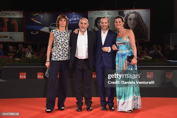 Guests attend 'Perez' Premiere during the 71st Venice Film Festival at Sala Grande on September 5, 2014 in Venice, Italy.