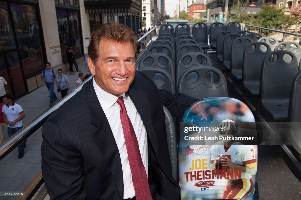 Joe Theismann "Ride Of Fame" Induction Ceremony