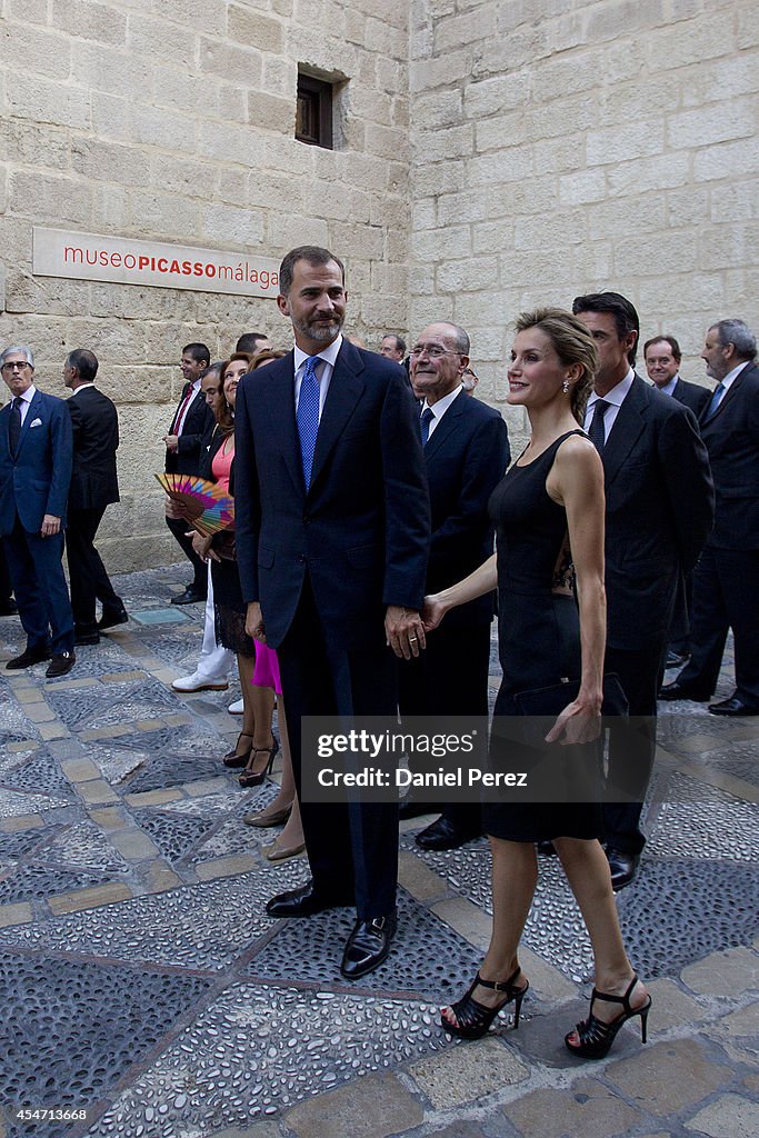 Spanish Royals Visit Malaga