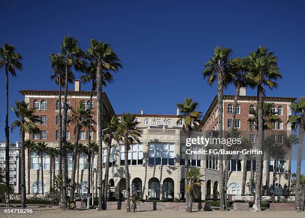 View of Hotel Casa Del Mar in Santa Monica on September 05, 2014 in Los Angeles, California.