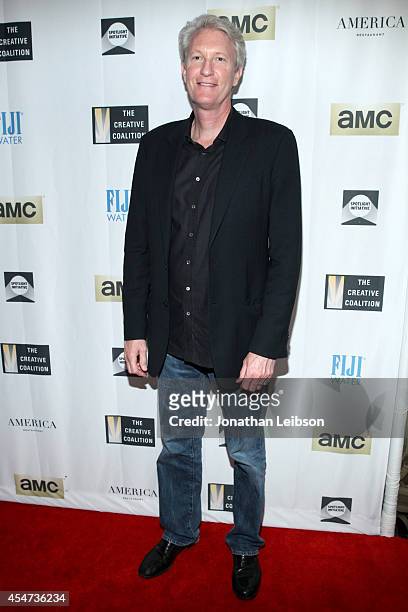 Producer Chris McGurk attends The Creative Coalition's Spotlight Initiative awards dinner during the 2014 Toronto International Film Festival at...