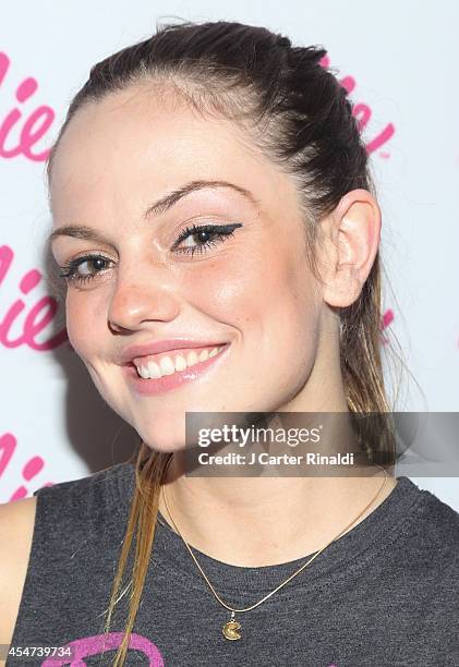 Actress Emily Meade attends Barbie And CFDA Event on September 5, 2014 in New York City.