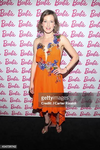 Actress Carrie Coon attends Barbie And CFDA Event on September 5, 2014 in New York City.