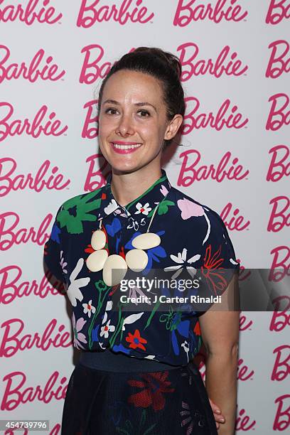 Designer Whitney Pozgay attends Barbie And CFDA Event on September 5, 2014 in New York City.