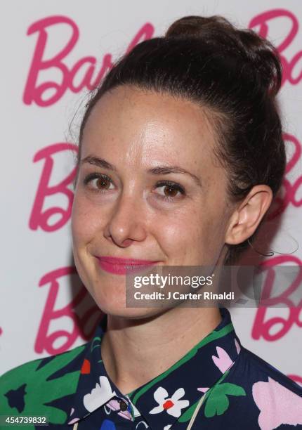 Designer Whitney Pozgay attends Barbie And CFDA Event on September 5, 2014 in New York City.