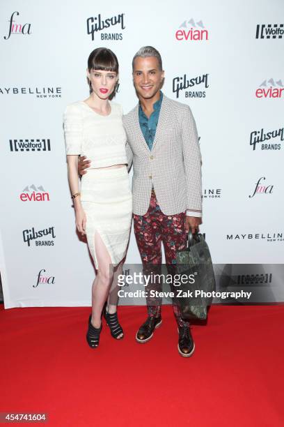 Coco Rosha and Jay Manuel attend The Daily Front Row Second Annual Fashion Media Awards at Park Hyatt New York on September 5, 2014 in New York City.