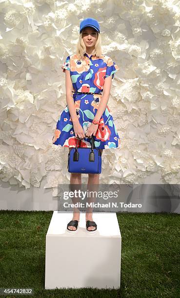 Models at the Kate Spade New York presentation during Mercedes-Benz Fashion Week Spring 2015 at Center 548 on September 5, 2014 in New York City.