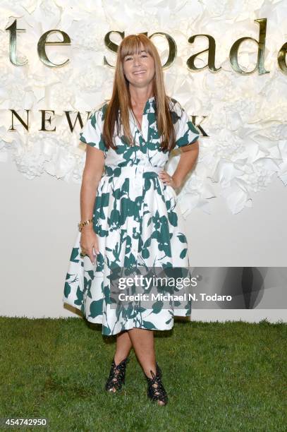 Deborah Lloyd attends the Kate Spade New York presentation during Mercedes-Benz Fashion Week Spring 2015 at Center 548 on September 5, 2014 in New...
