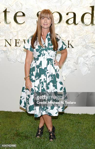 Deborah Lloyd attends the Kate Spade New York presentation during Mercedes-Benz Fashion Week Spring 2015 at Center 548 on September 5, 2014 in New...