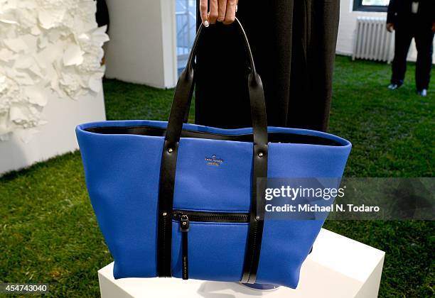 Model poses at the Kate Spade New York presentation during Mercedes-Benz Fashion Week Spring 2015 at Center 548 on September 5, 2014 in New York City.