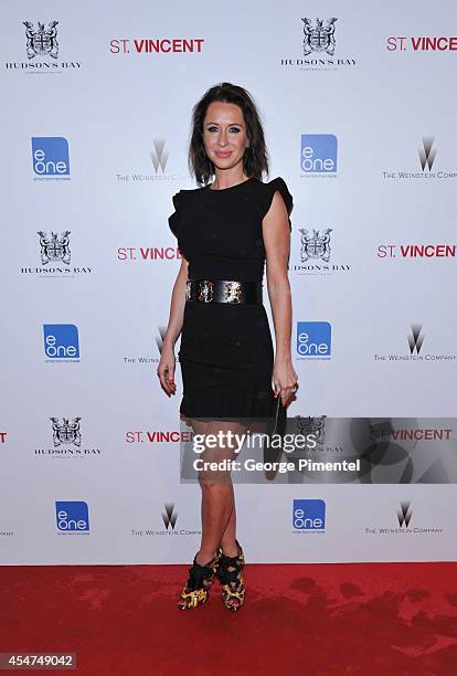 Jessica Mulroney attends Hudson's Bay Celebrates St. Vincent After Party at Patria during the 2014 Toronto International Film Festival on September...