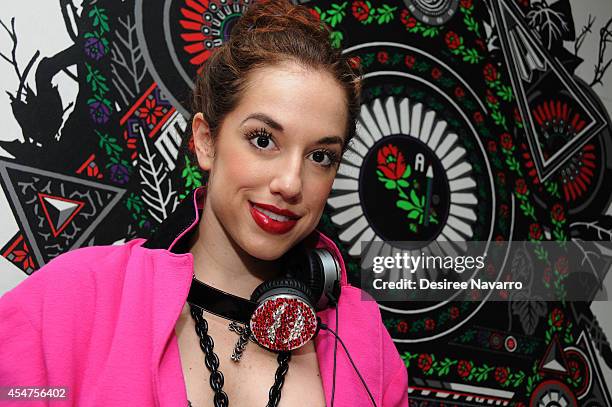 Rose attends the Alisha Trimble Presentation Spring-Summer 2015 at Ace Hotel on September 5, 2014 in New York City.