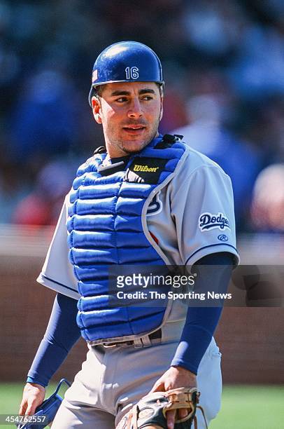 Paul Lo Duca of the Los Angeles Dodgers during the game against