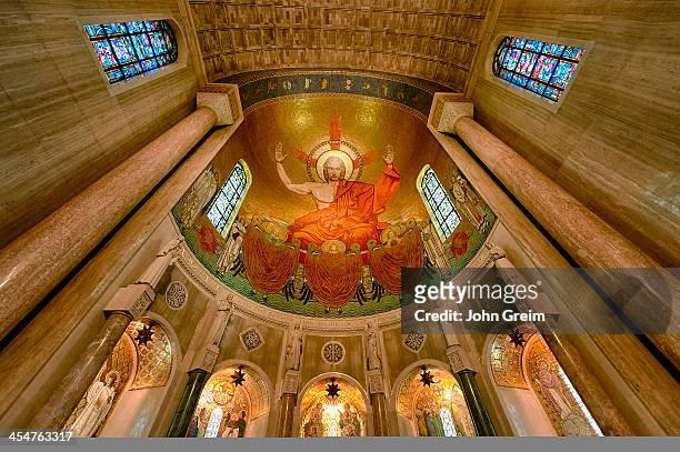 Christ in Majesty, North Apse, Basilica of the National Shrine of the Immaculate Conception.