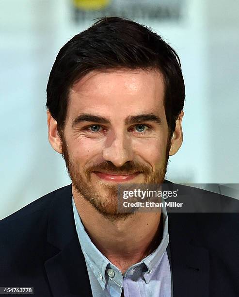 Actor Colin O'Donoghue attends the TV Guide Magazine: Fan Favorites panel during Comic-Con International 2014 at the San Diego Convention Center on...