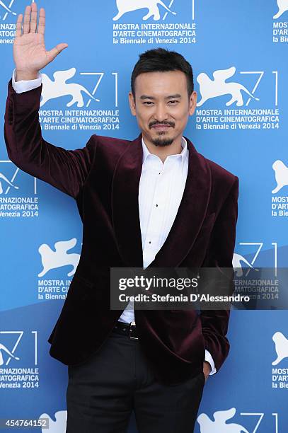 Actor Yuan Wenkang attends 'The Golden Era' Photocall during the at Palazzo Del Casino on September 6, 2014 in Venice, Italy.