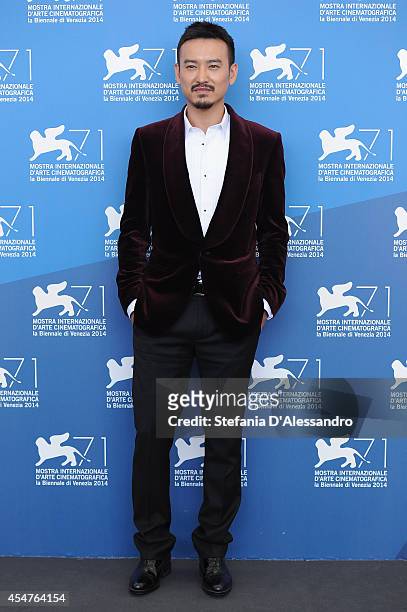 Actor Yuan Wenkang attends 'The Golden Era' Photocall during the at Palazzo Del Casino on September 6, 2014 in Venice, Italy.