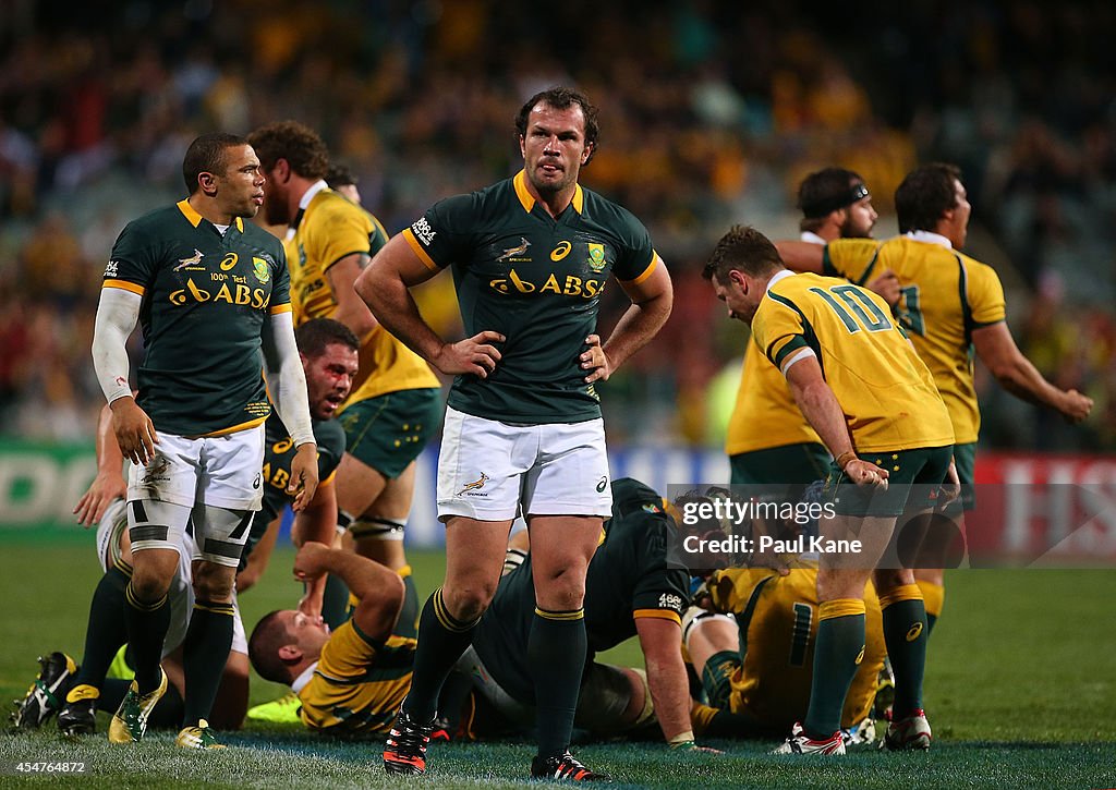 Australia v South Africa - The Rugby Championship