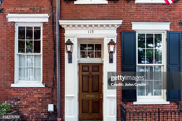 Colonial town house in historic Old Town.