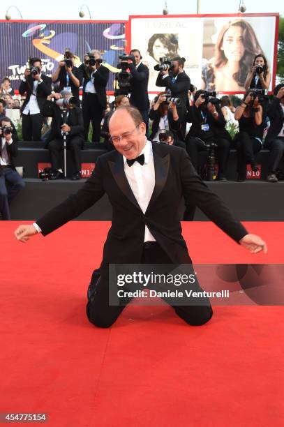 Jury member Carlo Verdone attends the Closing Ceremony during the 71st Venice Film Festival at Sala Grande on September 6, 2014 in Venice, Italy.