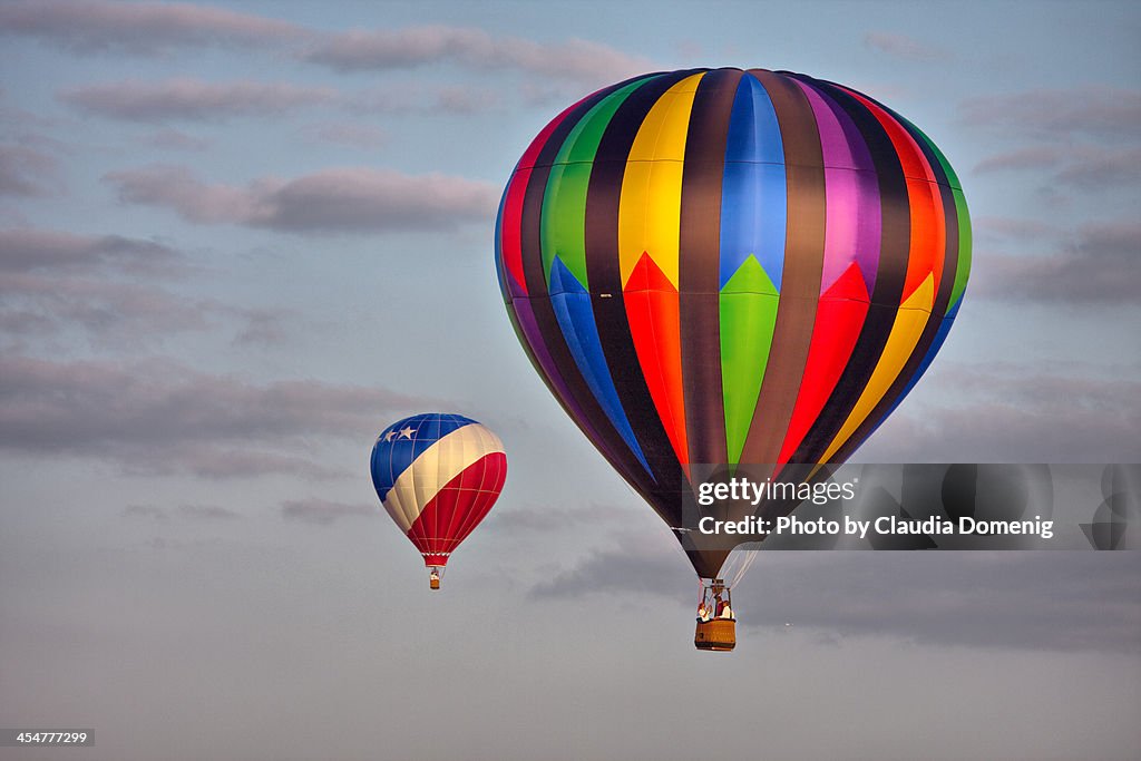 Hot Air Balloon Race - The Chase