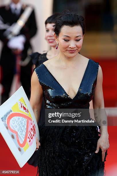 Jury member Joan Chen attends the Closing Ceremony during the 71st Venice Film Festival at Sala Grande on September 6, 2014 in Venice, Italy.