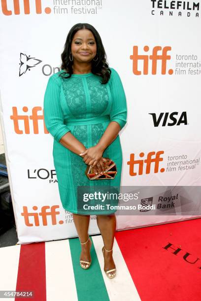 Actress Octavia Spencer attends the "Black And White" premiere during the 2014 Toronto International Film Festival at Roy Thomson Hall on September...