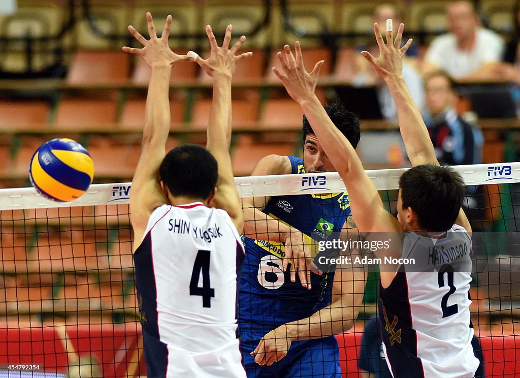 Korea v Brazil: FIVB World Championships