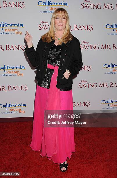 Actress Karen Dotrice arrives at the 'Saving Mr. Banks' - Los Angeles Premiere at Walt Disney Studios on December 9, 2013 in Burbank, California.