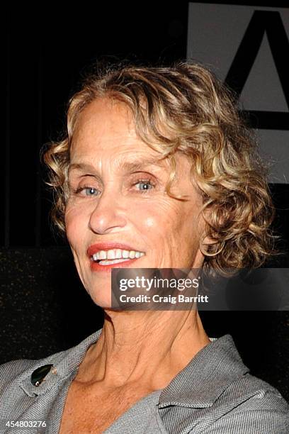 Lauren Hutton attends the Alexander Wang fashion show during Mercedes-Benz Fashion Week Spring 2015 at Pier 94 on September 6, 2014 in New York City.