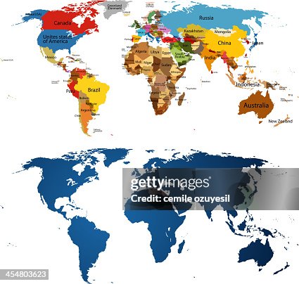 All Countries Graphics Countries Of The World High-Res Vector Graphic - Getty Images