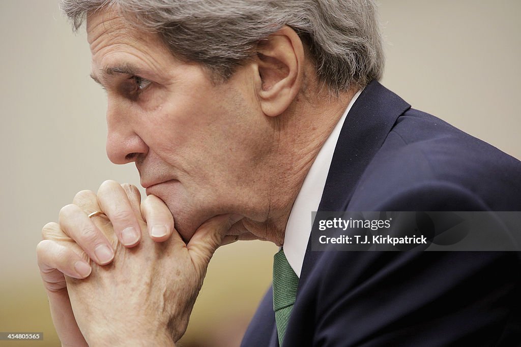 Secretary Of State Kerry Testifies On The Iran Nuclear Deal