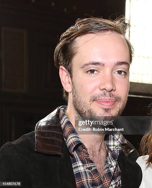 Ben Lovett attends Billy Reid during Mercedes-Benz Fashion Week Spring 2015 at The Highline Hotel on September 6, 2014 in New York City.