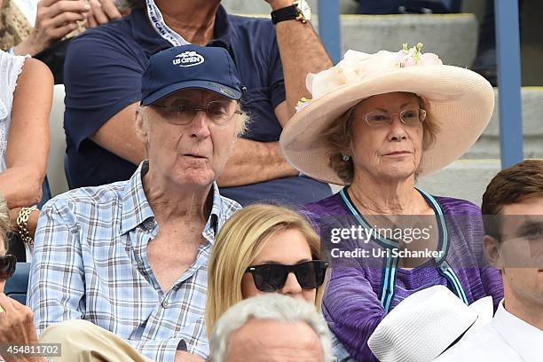 Gene Wilder attends day 13 of the 2014 US Open at USTA Billie Jean King National Tennis Center on September 6, 2014 in New York City.