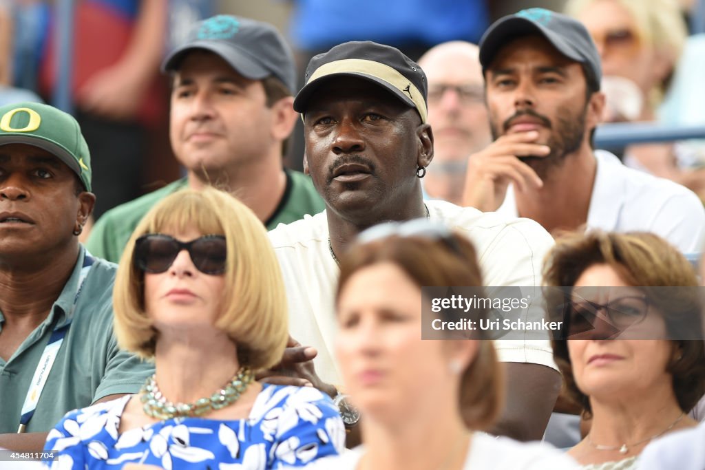 2014 US Open Celebrity Sightings - Day 13