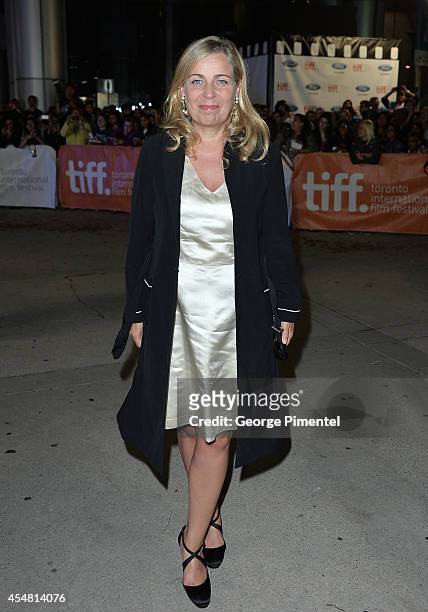 Director Lone Scherfig attends "The Riot Club" premiere during the 2014 Toronto International Film Festival at Roy Thomson Hall on September 6, 2014...