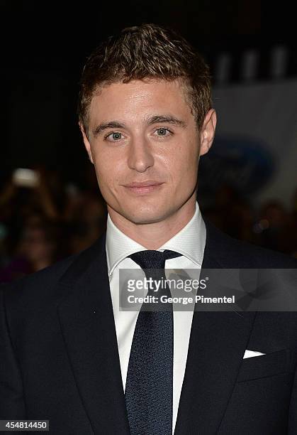 Actor Max Irons attends "The Riot Club" premiere during the 2014 Toronto International Film Festival at Roy Thomson Hall on September 6, 2014 in...