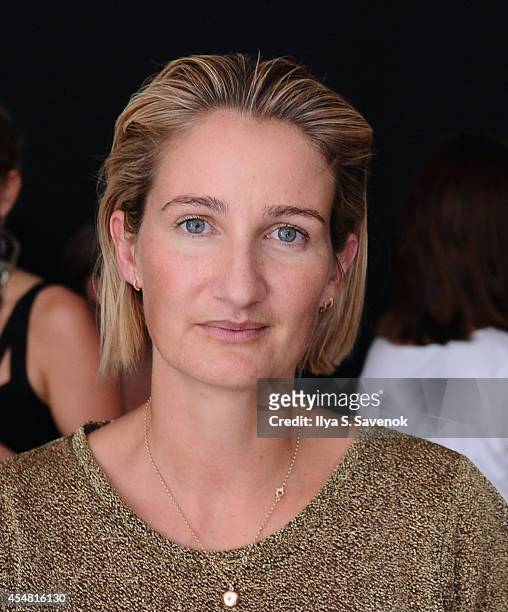 Designer Zoe Jordan attends the Zoe Jordan fashion show during MADE Fashion Week Spring 2015 at Milk Studios on September 6, 2014 in New York City.