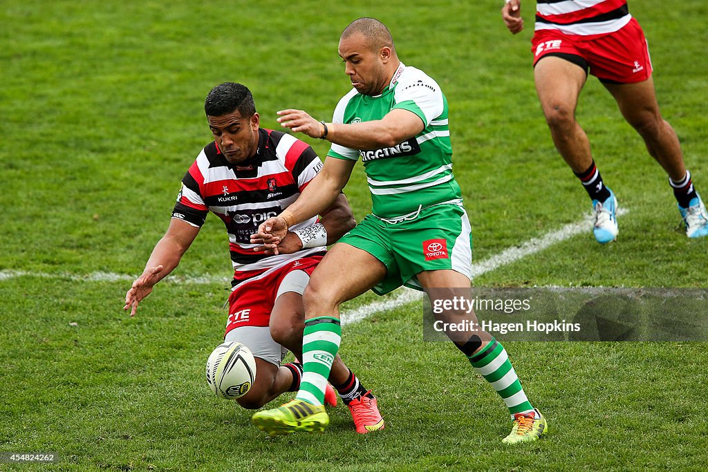 ITM Cup - Manawatu v Counties Manukau