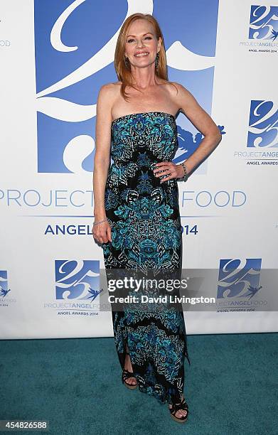 Actress Marg Helgenberger attends the 2014 Angel Awards at Project Angel Food on September 6, 2014 in Los Angeles, California.