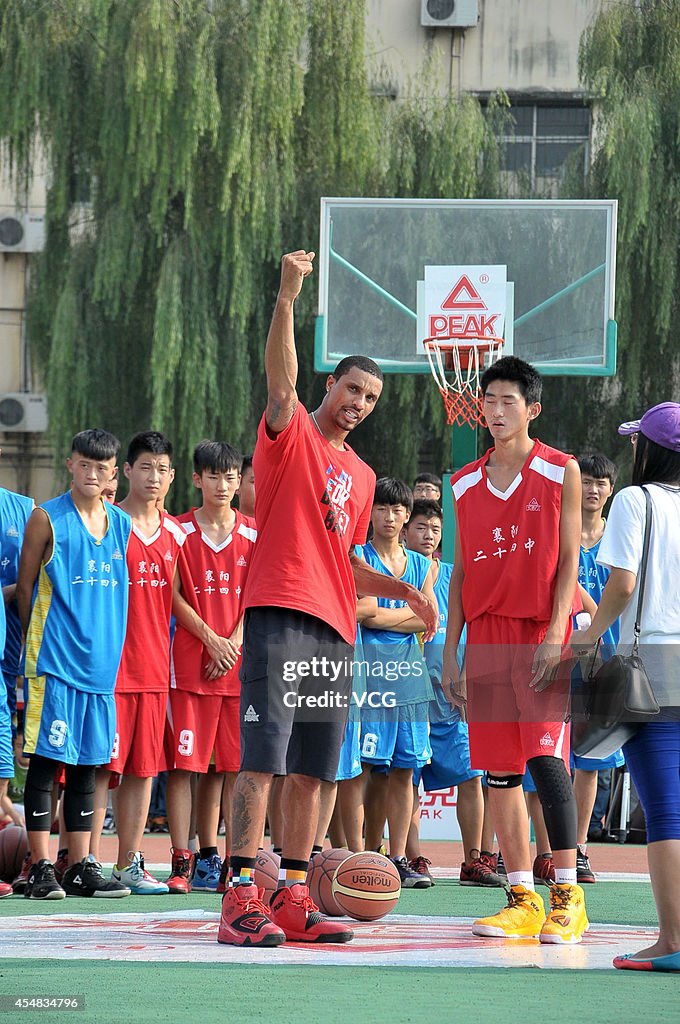 NBA Player George Hill Visits China
