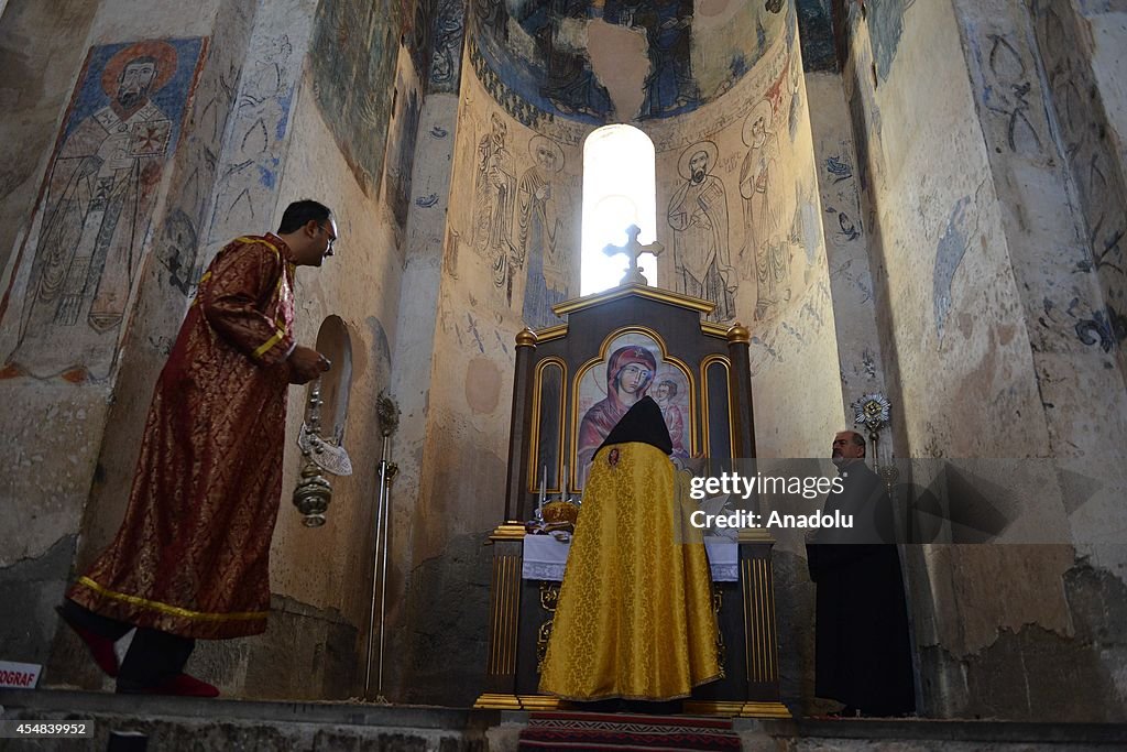 The 5th special mass in Akdamar Church