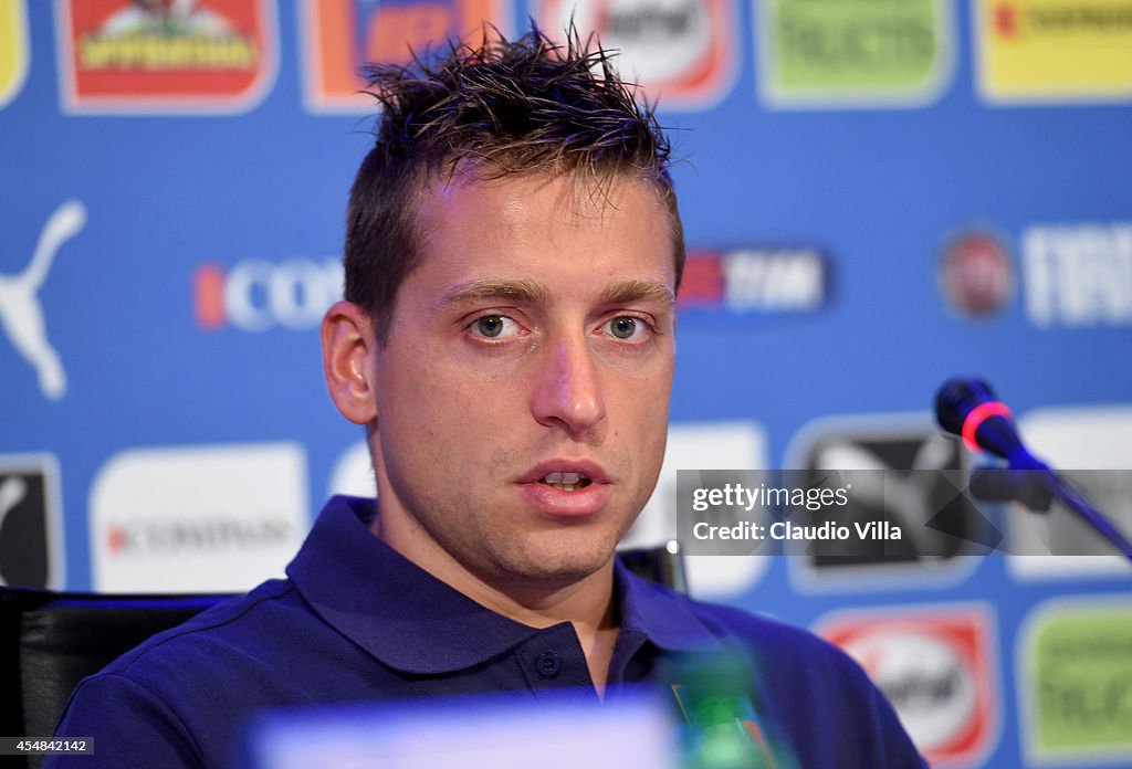 Italy Training Session & Press Conference