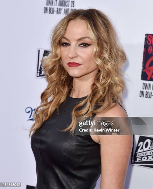 Actress Drea De Matteo arrives at the season 7 premiere screening of FX's "Sons of Anarchy" at the Chinese Theatre on September 6, 2014 in Los...