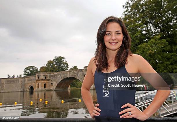 Keri Anne Payne during the British Gas SwimBritain event at Blenheim Palace on September 7, 2014 in Woodstock, England.